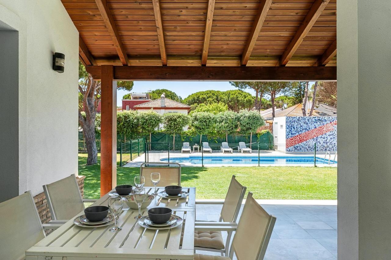 Villa Con Encanto Cerca De La Playa Roche Luaran gambar